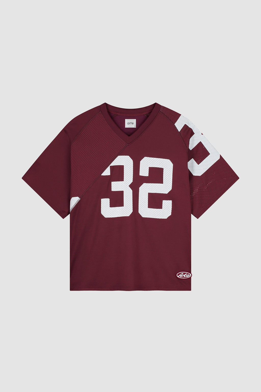 Maillot 32 - Blanc/Bordeaux