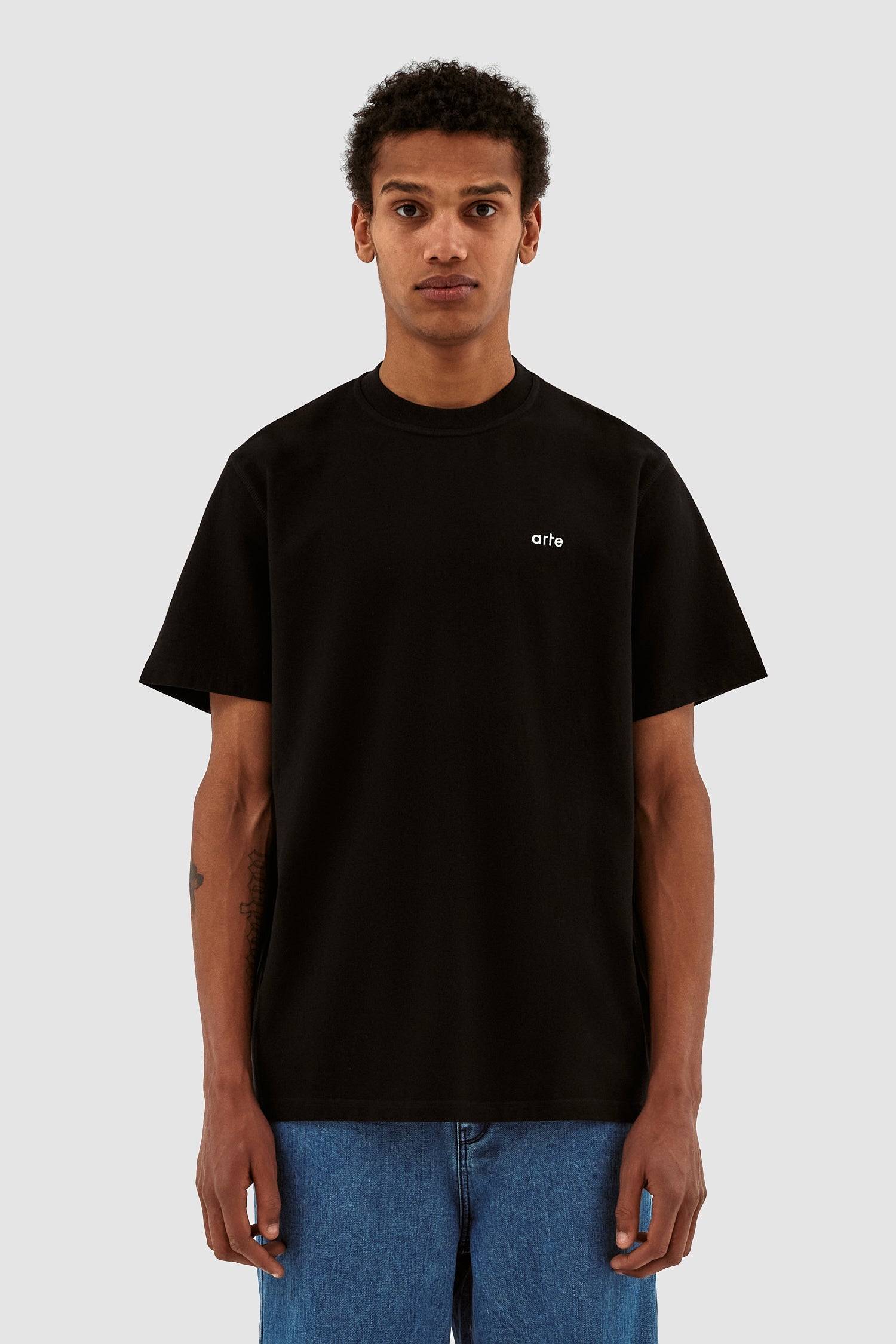 T-shirt Tommy Back A - Noir