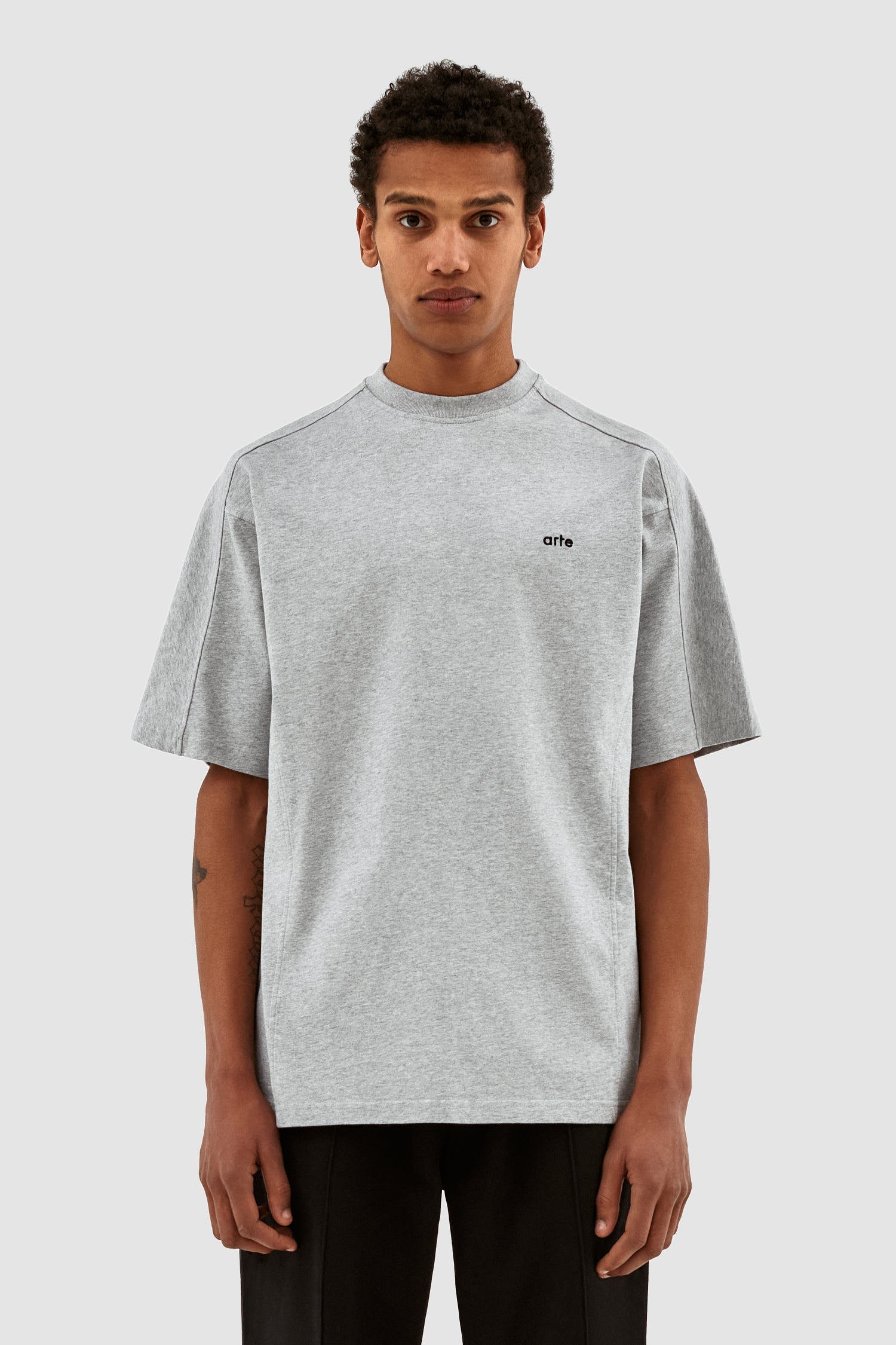 T-shirt Theo S Cuts - Gris