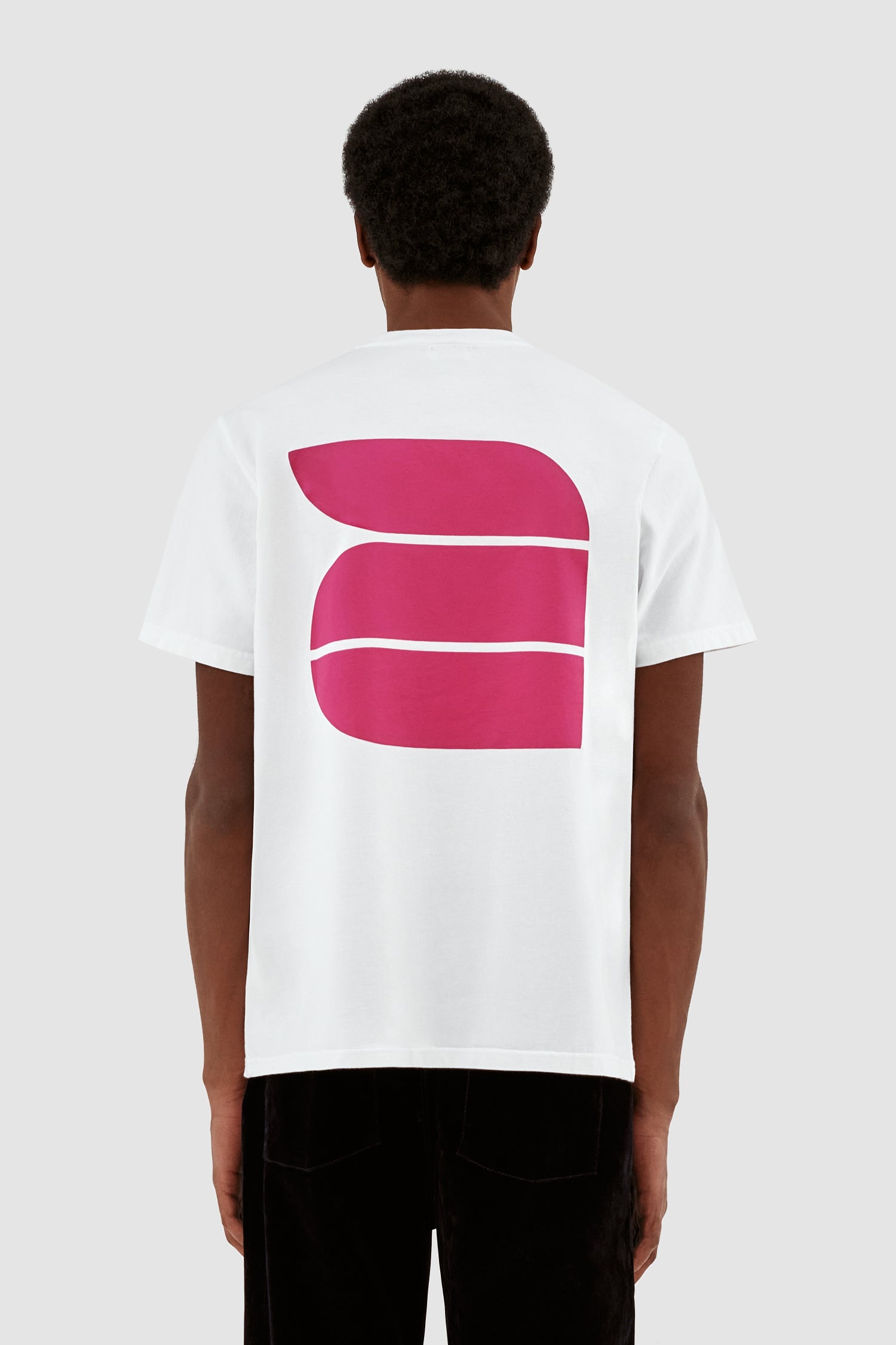 T-shirt Tommy Back A - Blanc