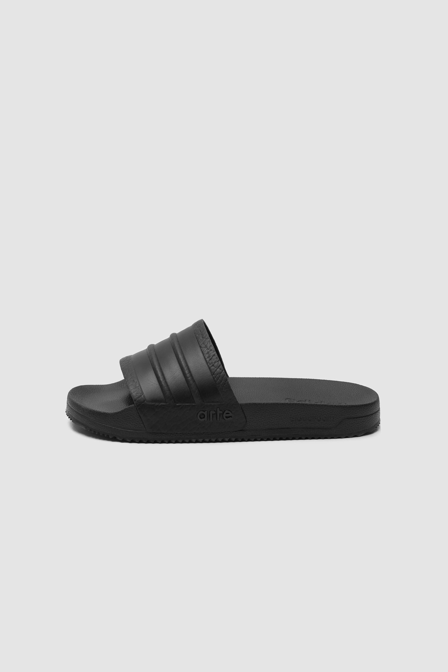 Arte pour adidas Adilette - Noir intense