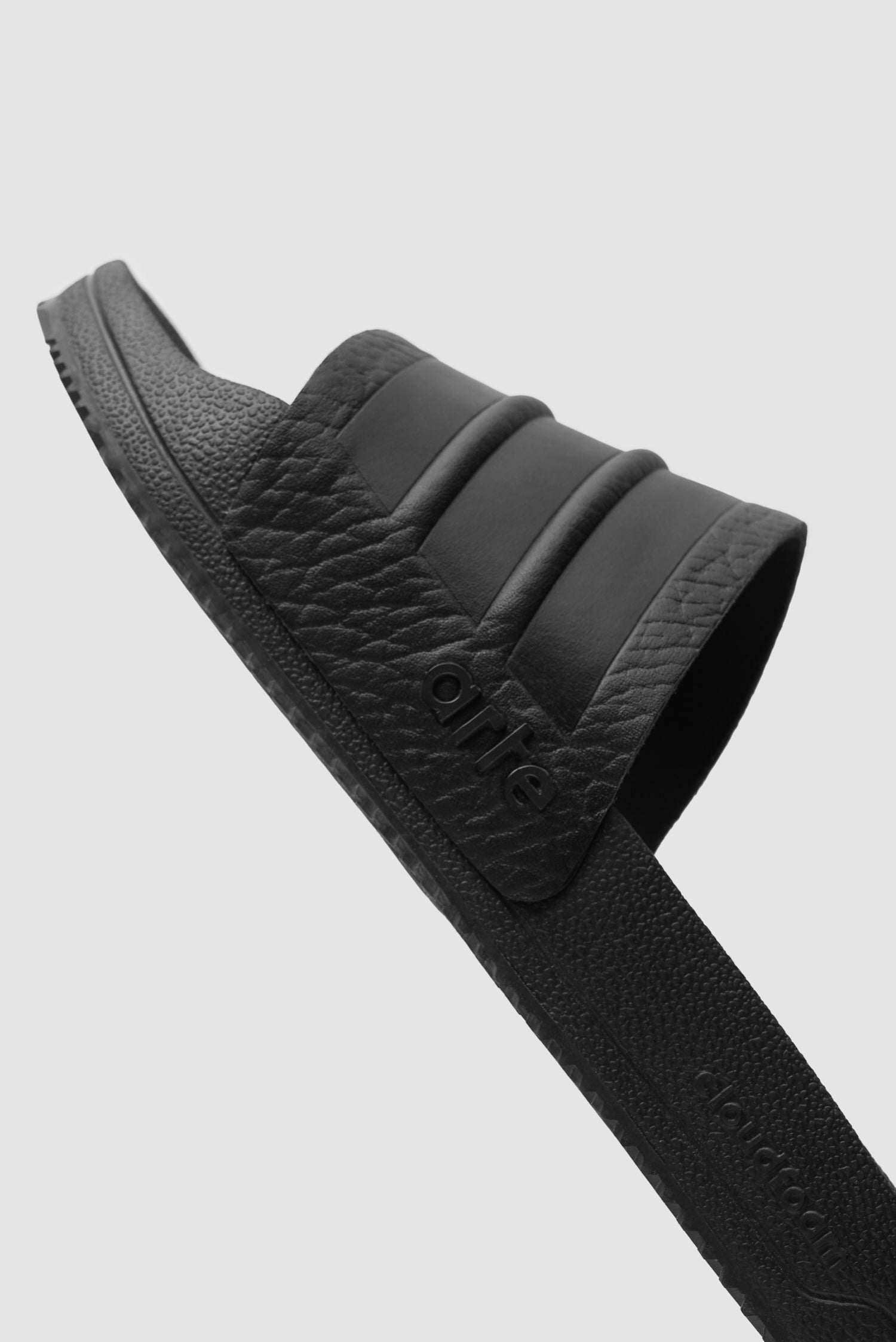 Arte pour adidas Adilette - Noir intense
