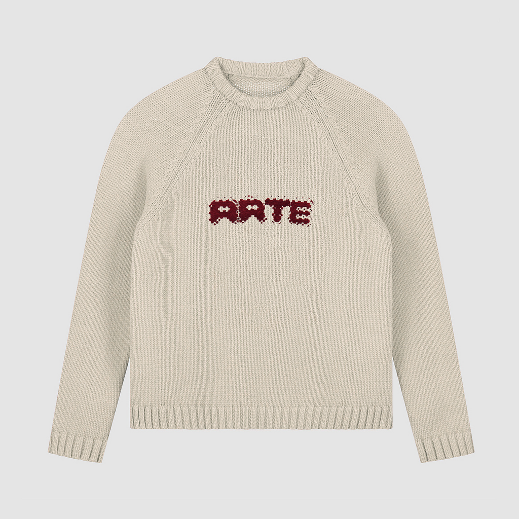 Tricot frontal Pixel - Crème