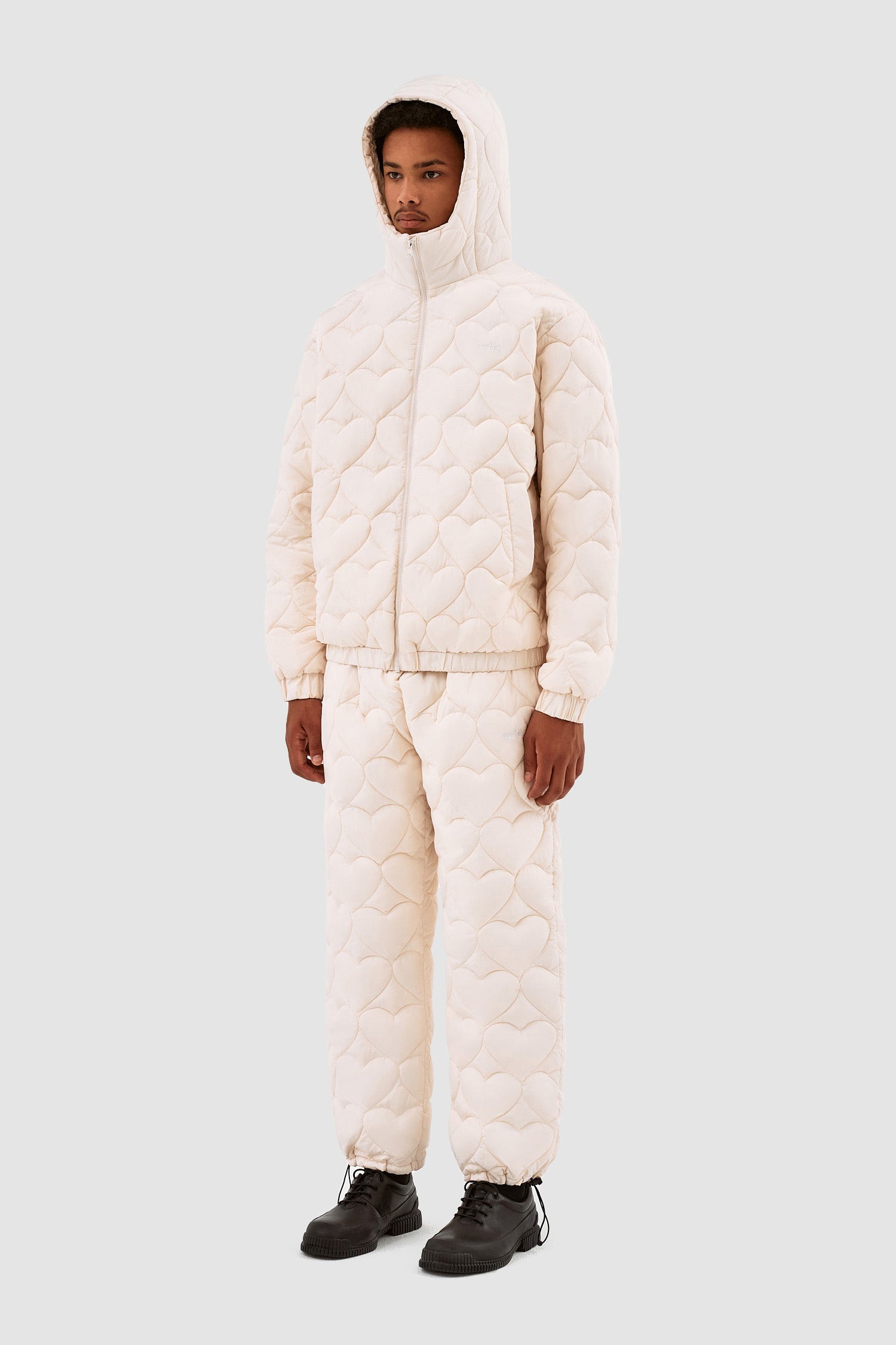 Veste polaire Joey Heart - Crème
