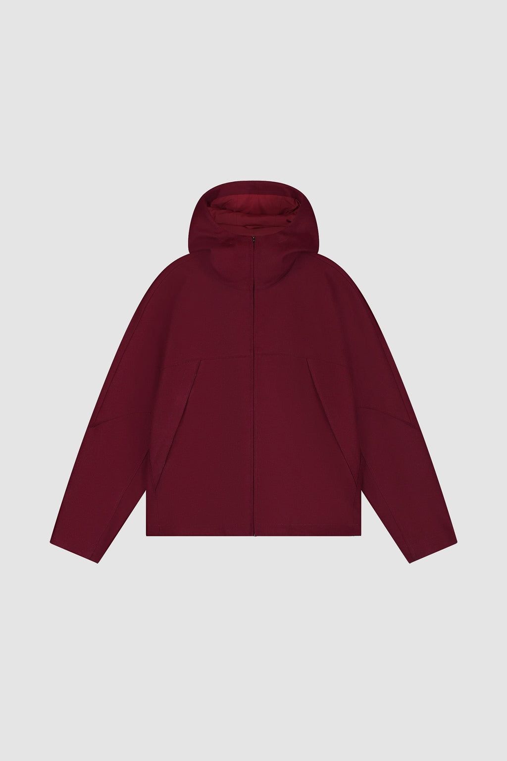 Veste technique en laine - Bordeaux