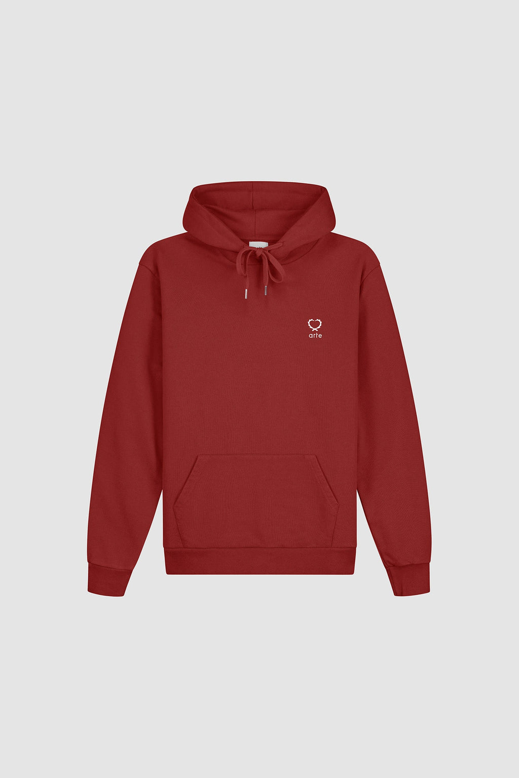 Sweat à capuche Hank Small Heart - Bordeaux