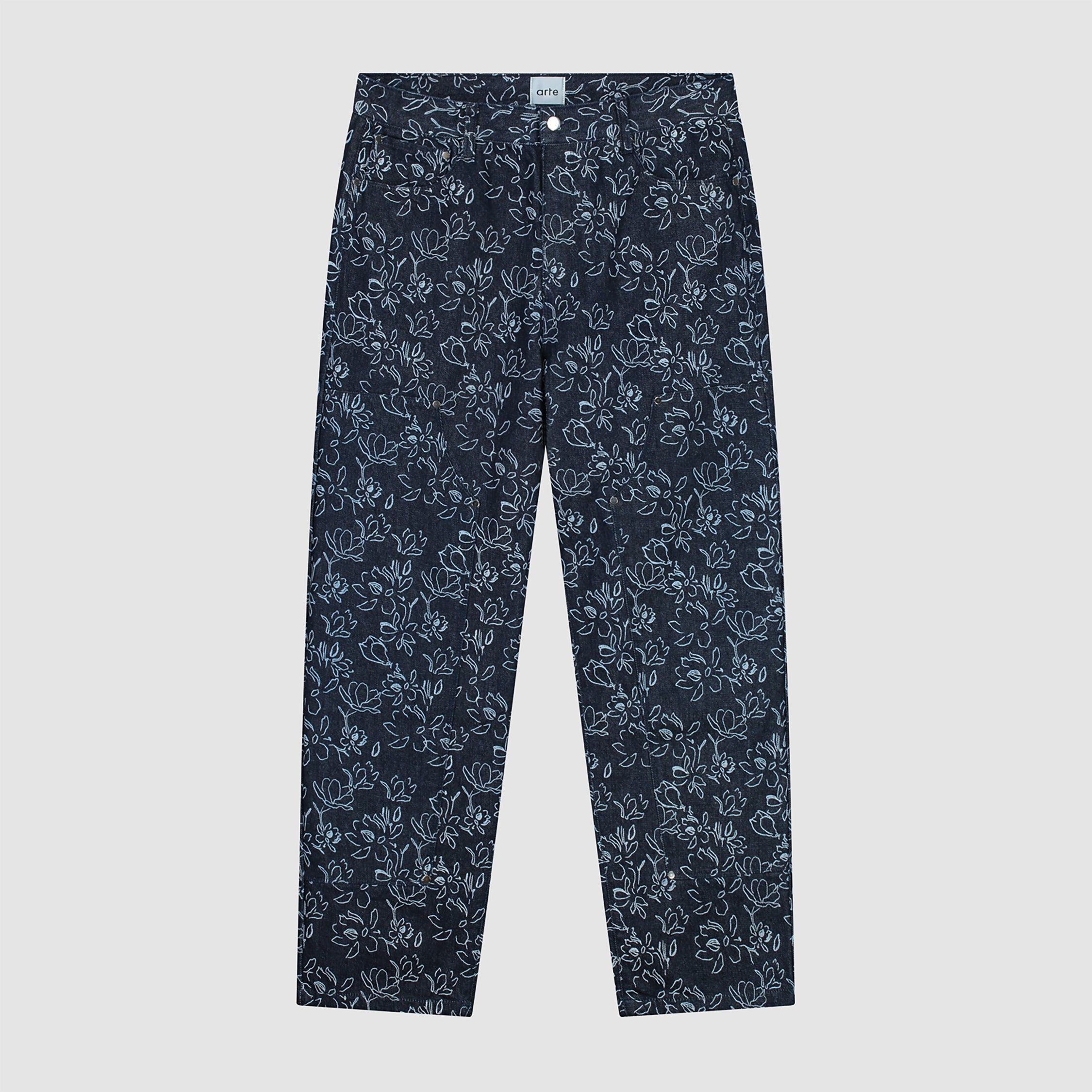Pantalon Jonas Flowers - Marine