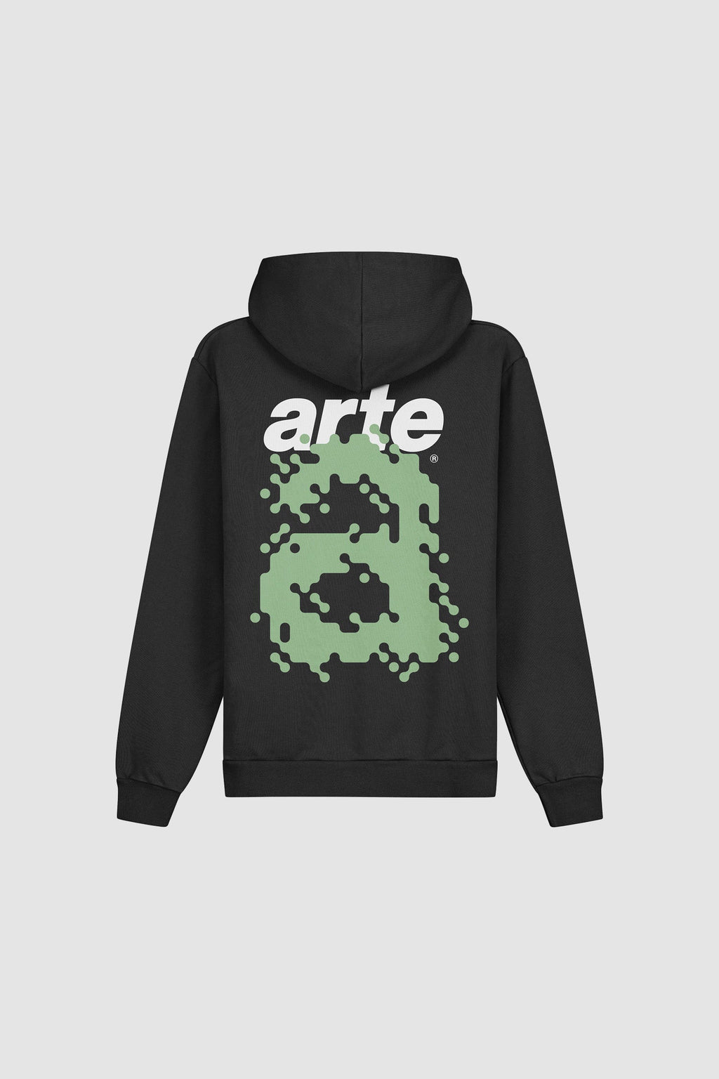 Harmon Back A Pixel Hoodie - Noir