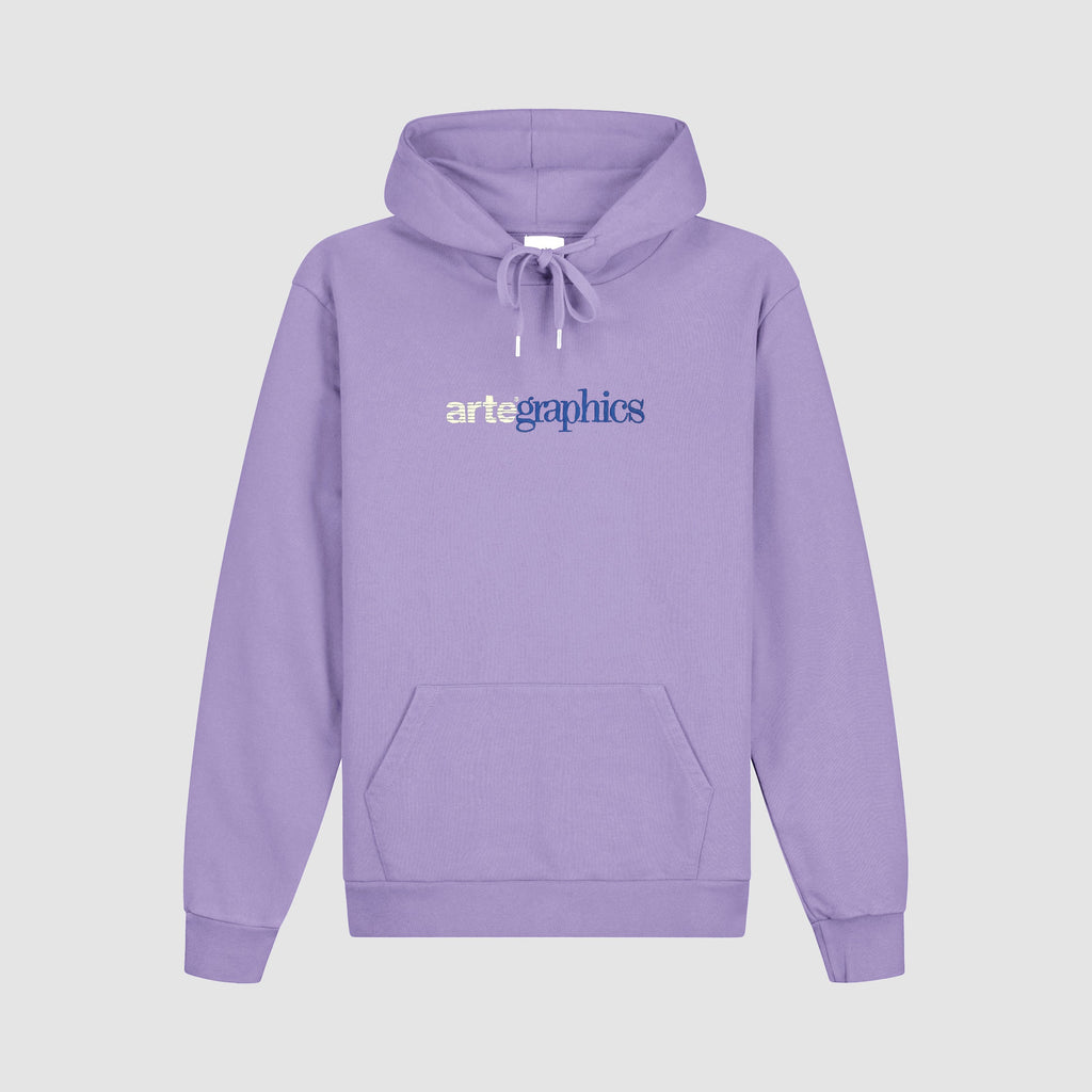 Sweat à capuche graphique Harmon - Violet