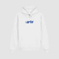 Sweat à capuche Harmon Pixel Logo - Blanc