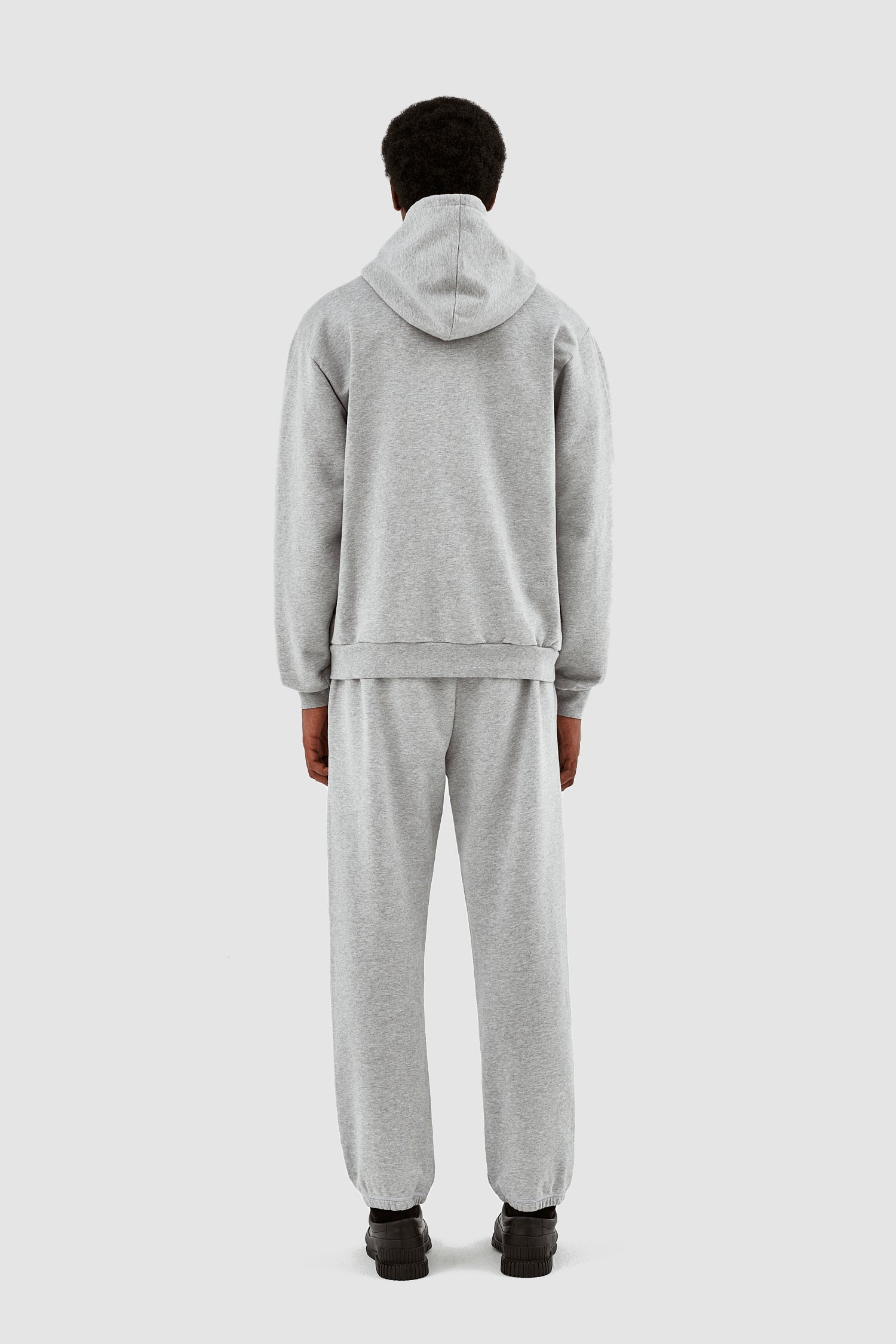 Sweat à capuche Harmon Pixel Logo - Gris
