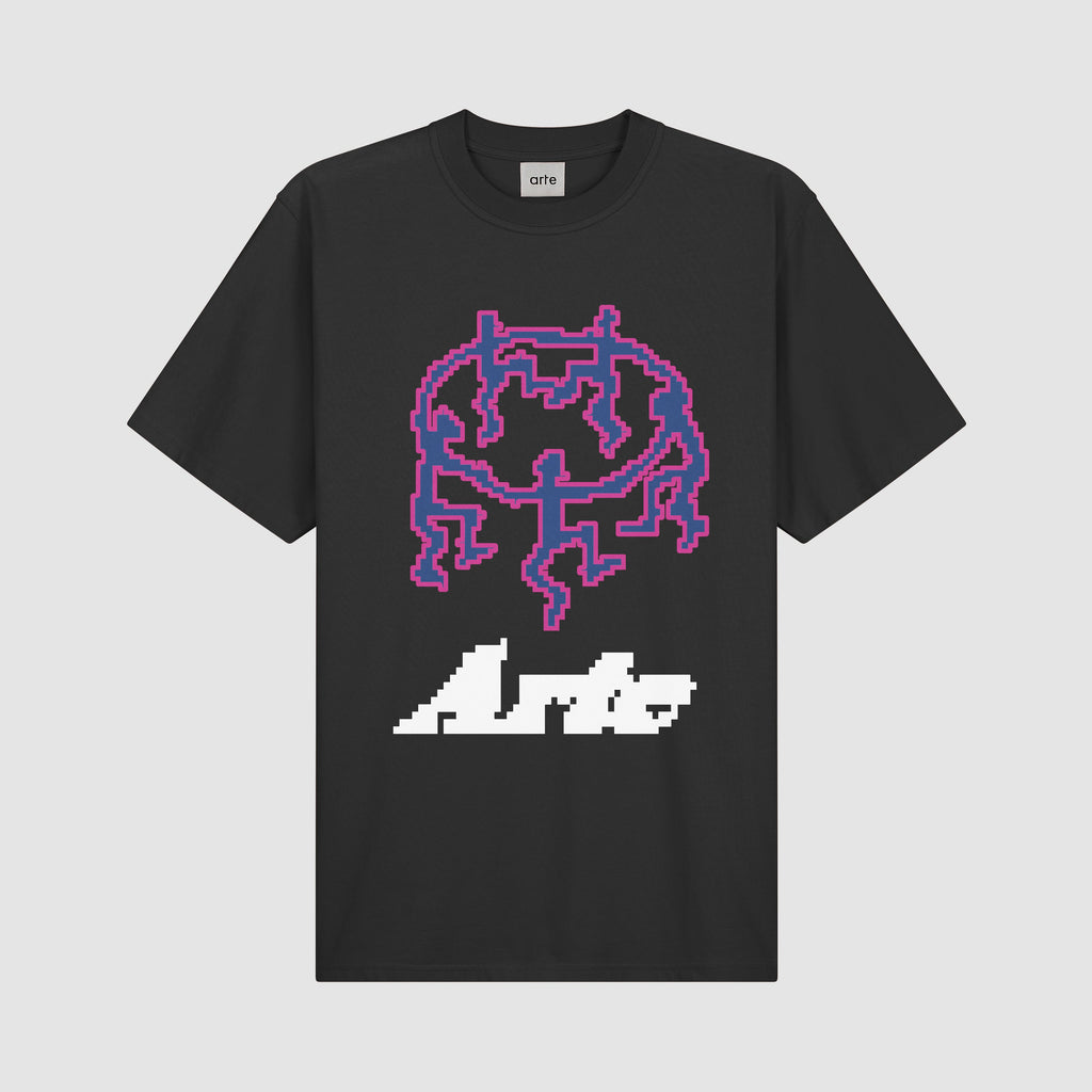 T-shirt Tommy Pixel Dancers - Noir