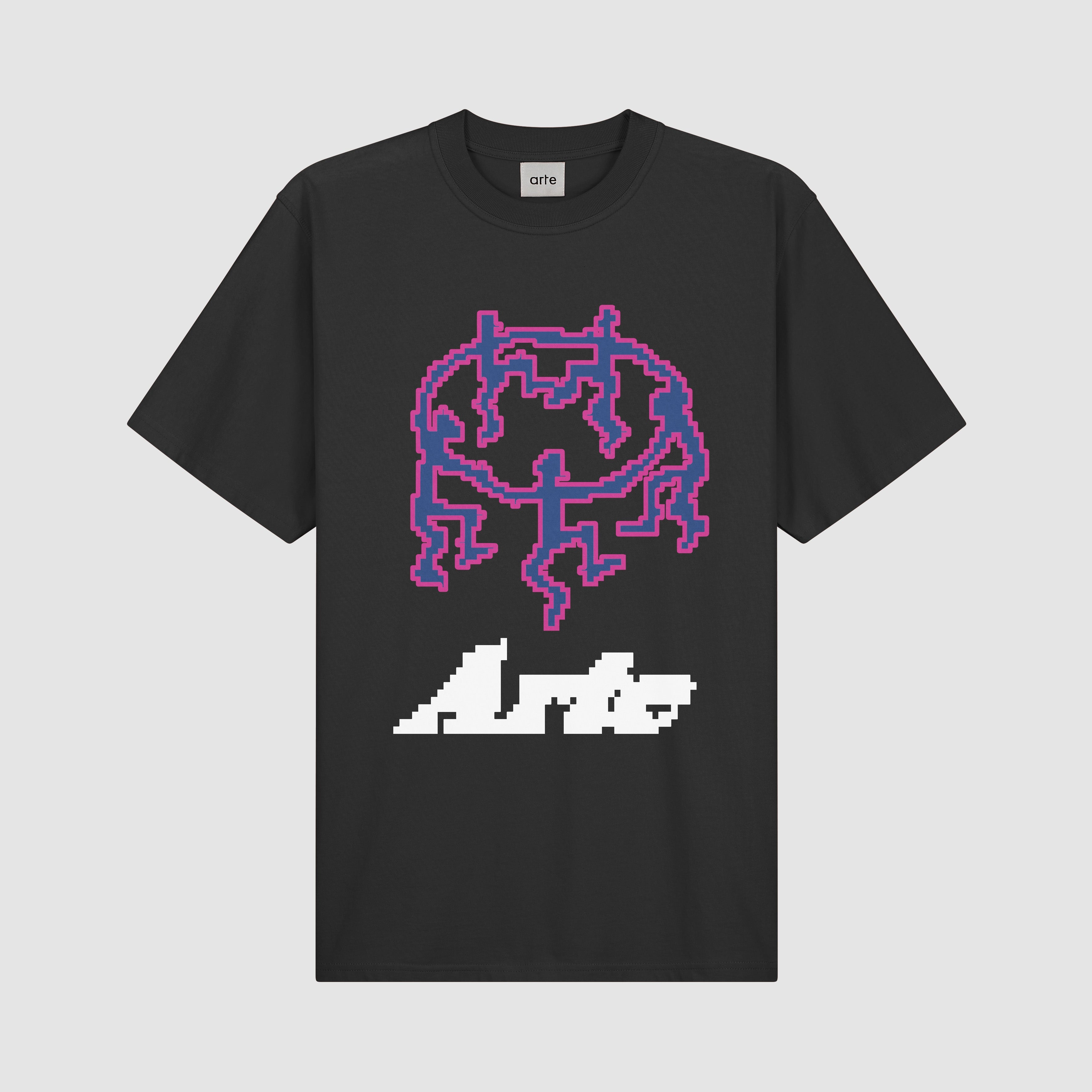 T-shirt Tommy Pixel Dancers - Noir