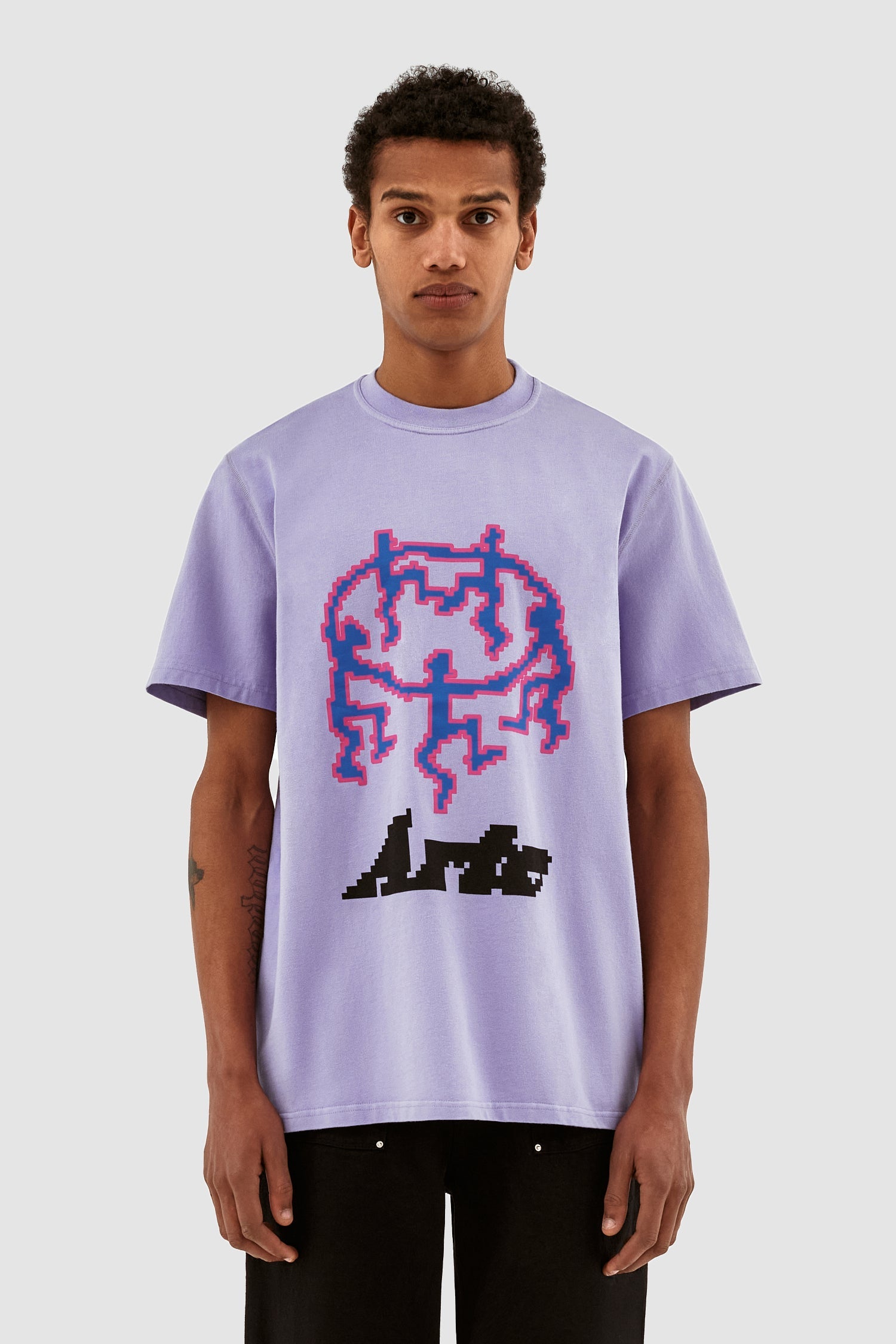 T-shirt Tommy Pixel Dancers - Violet