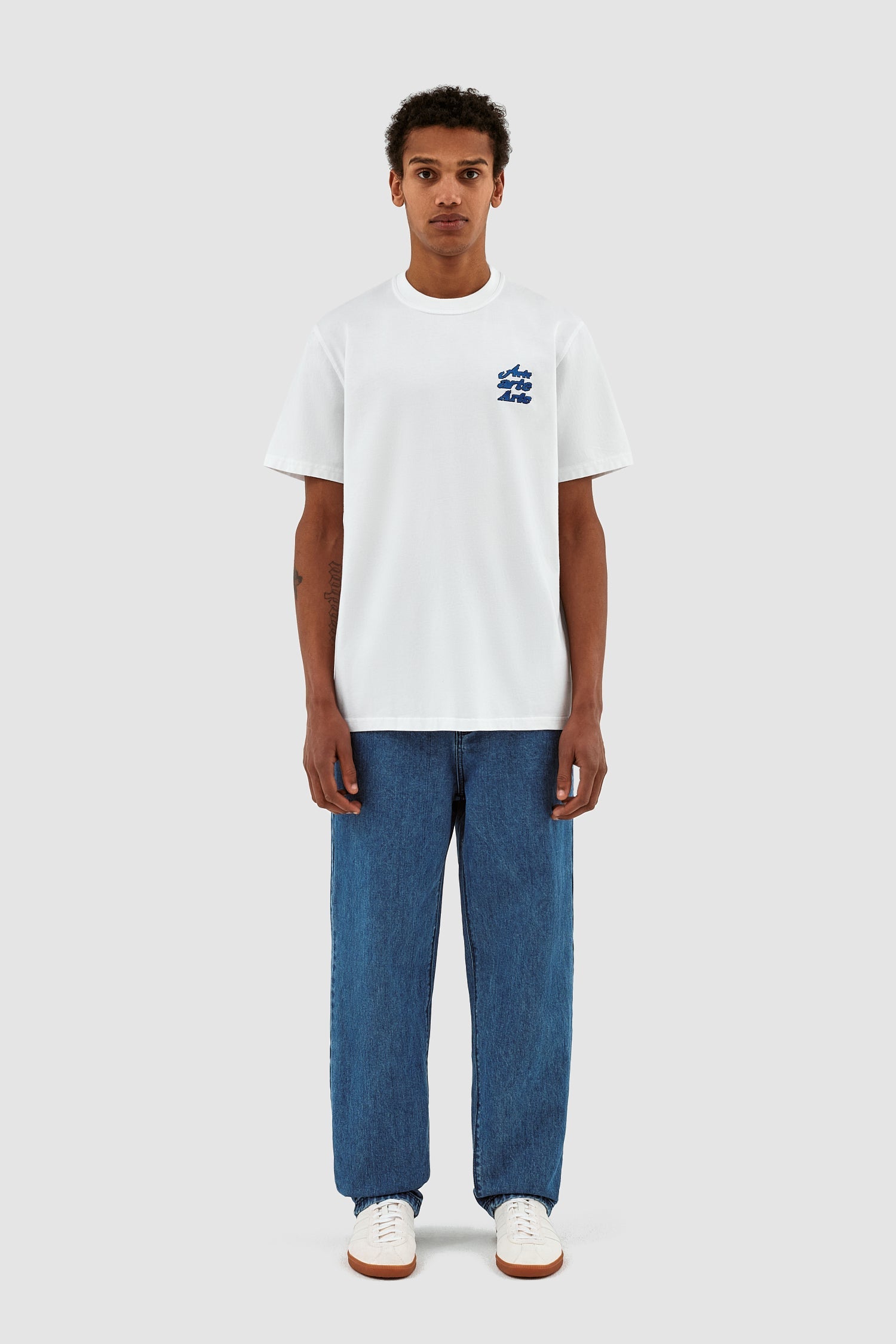 T-shirt Tommy Back Multi - Blanc