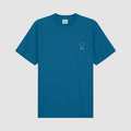 Tommy Heart Patch T-shirt - Blue Lagoon