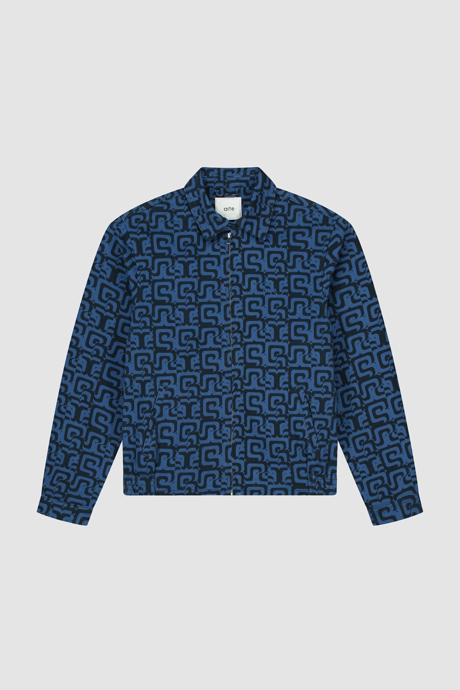 Veste Jones Allover - Marine/Bleu