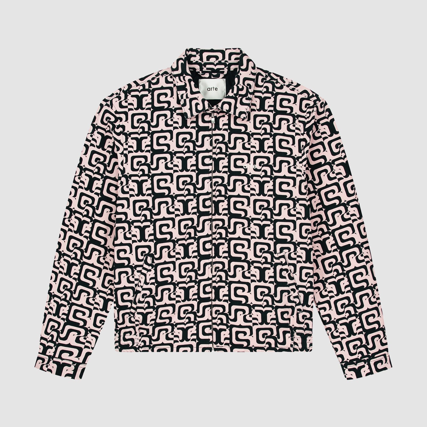 Veste Jones Allover - Marine/Crème