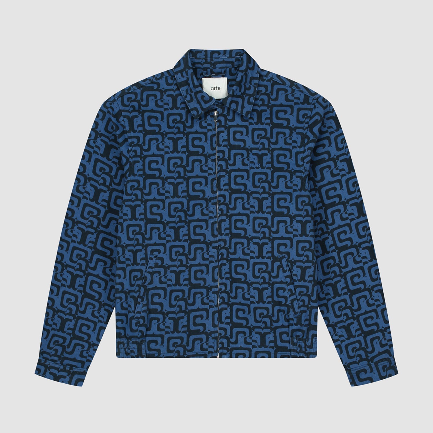 Veste Jones Allover - Marine/Bleu