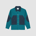 Veste matelassée Jules Heart - Bleu pétrole