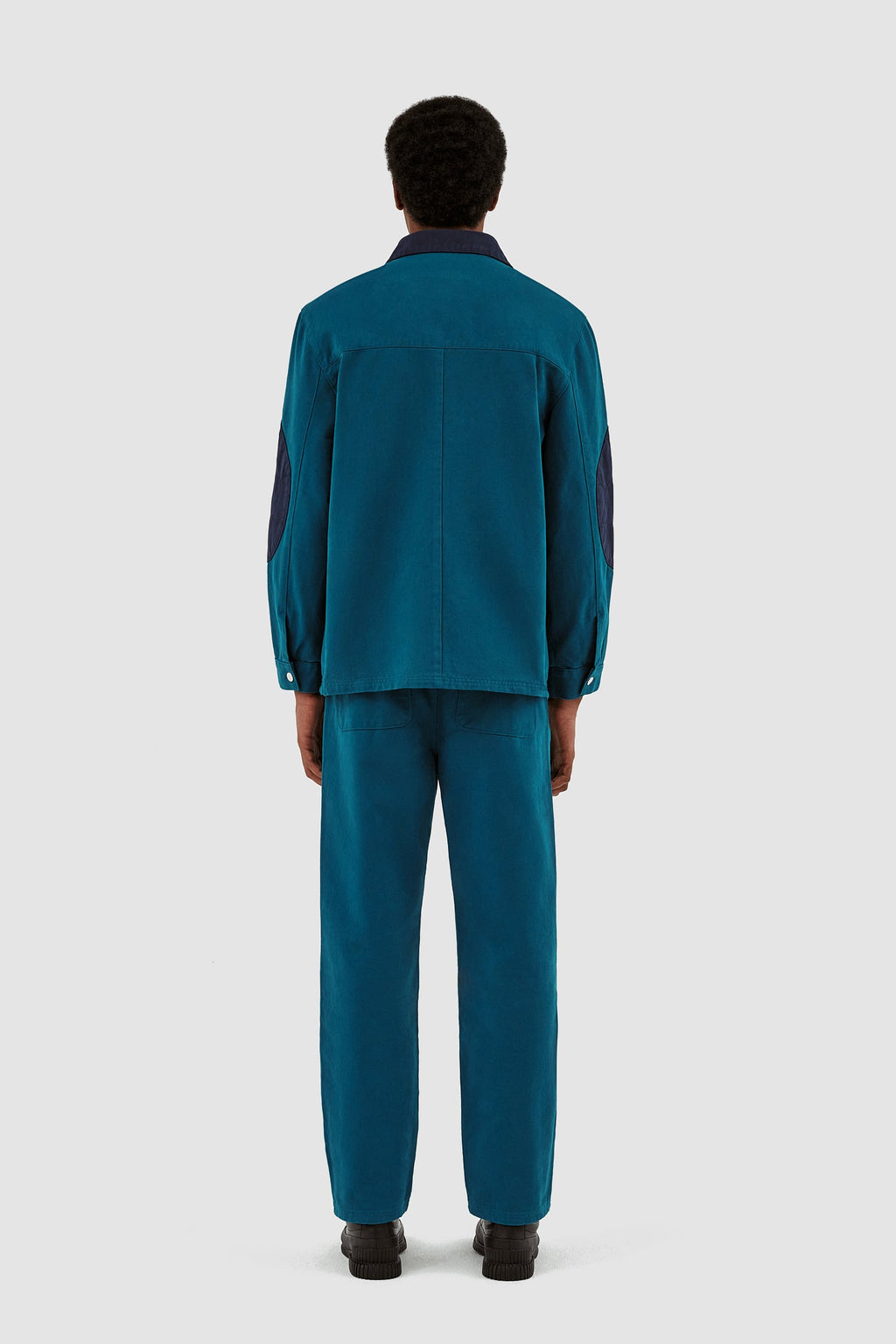 Veste matelassée Jules Heart - Bleu pétrole