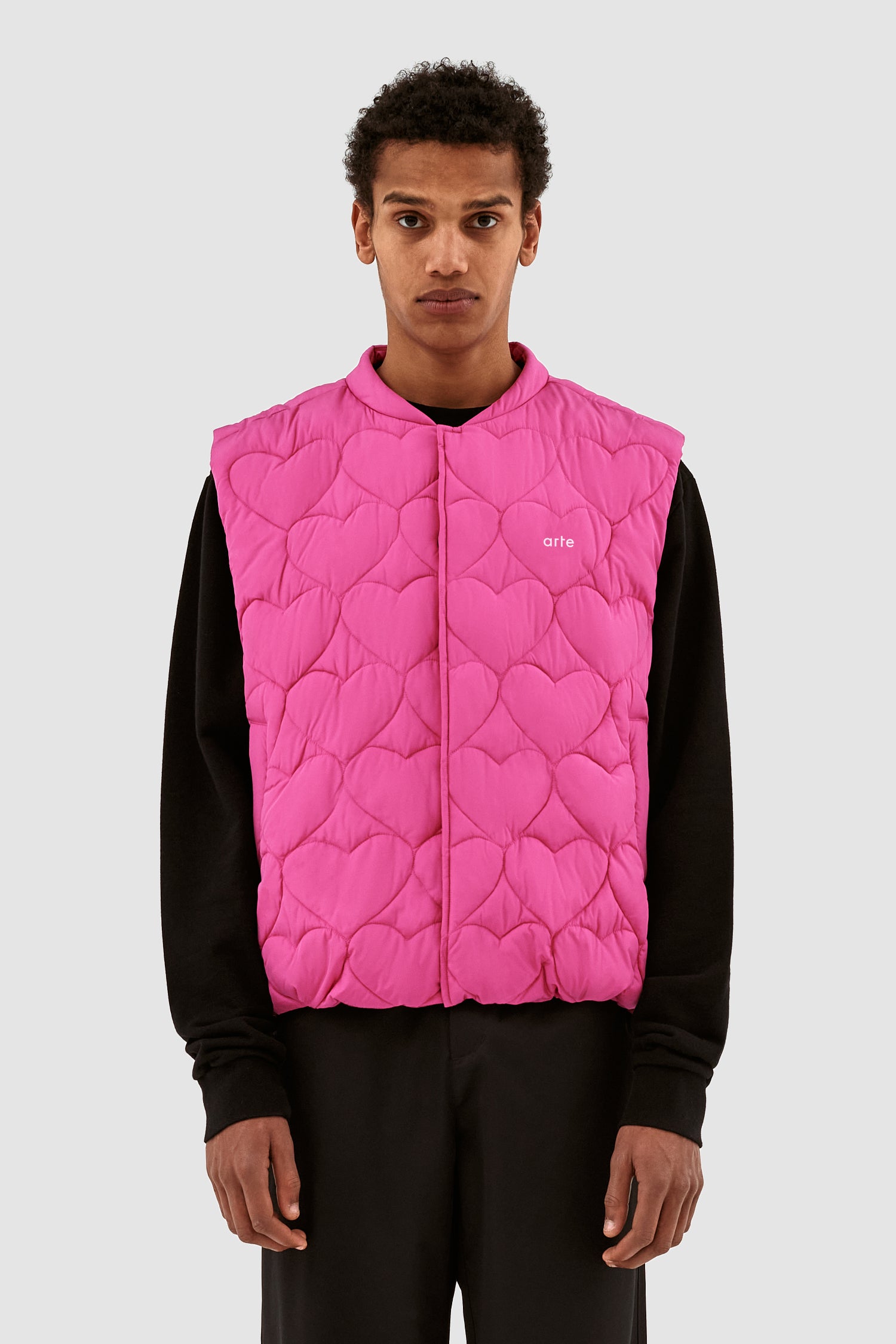 Gilet Vince Heart - Rose