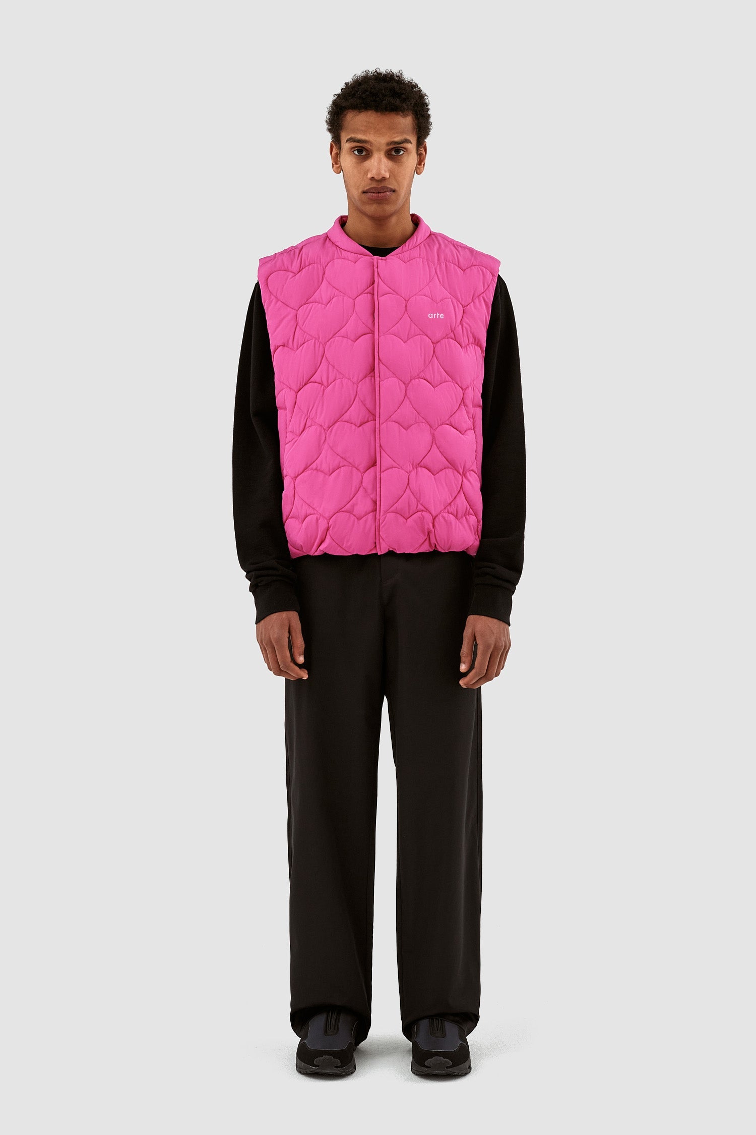 Gilet Vince Heart - Rose