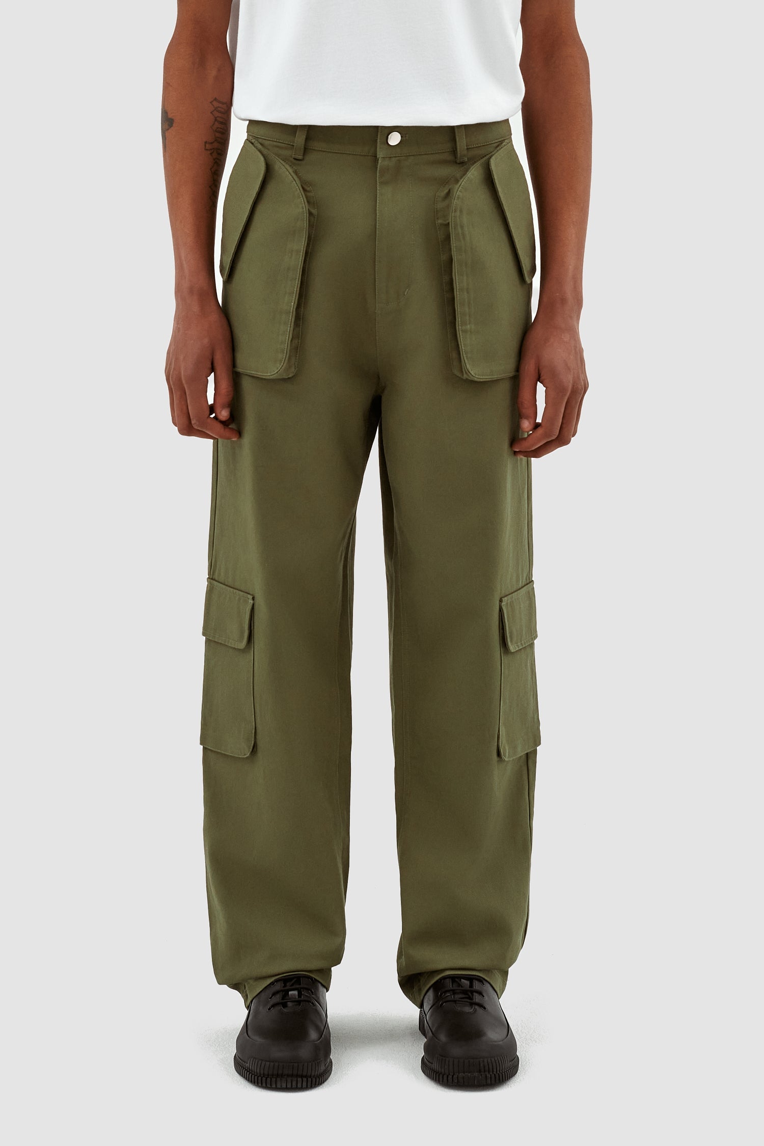 Pantalon cargo Jaden - Vert clair