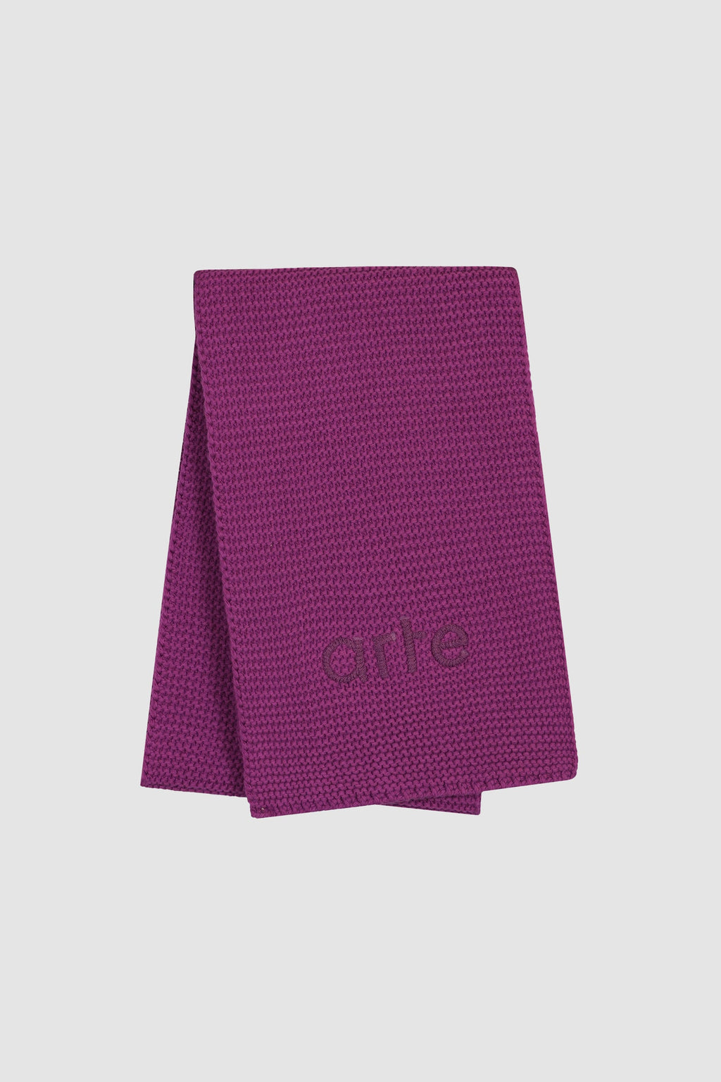 Écharpe en tricot Aaron - rose