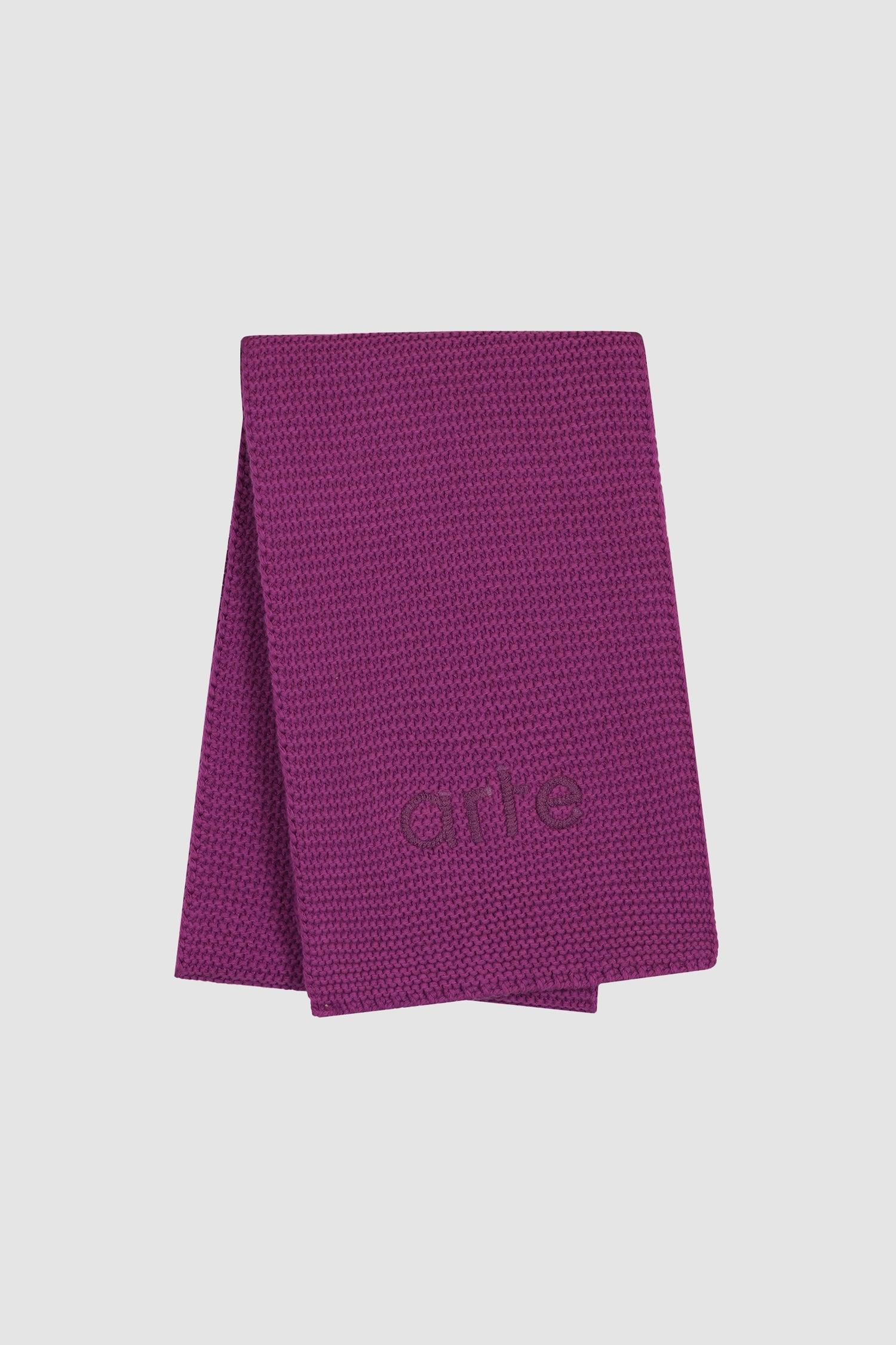 Écharpe en tricot Aaron - rose
