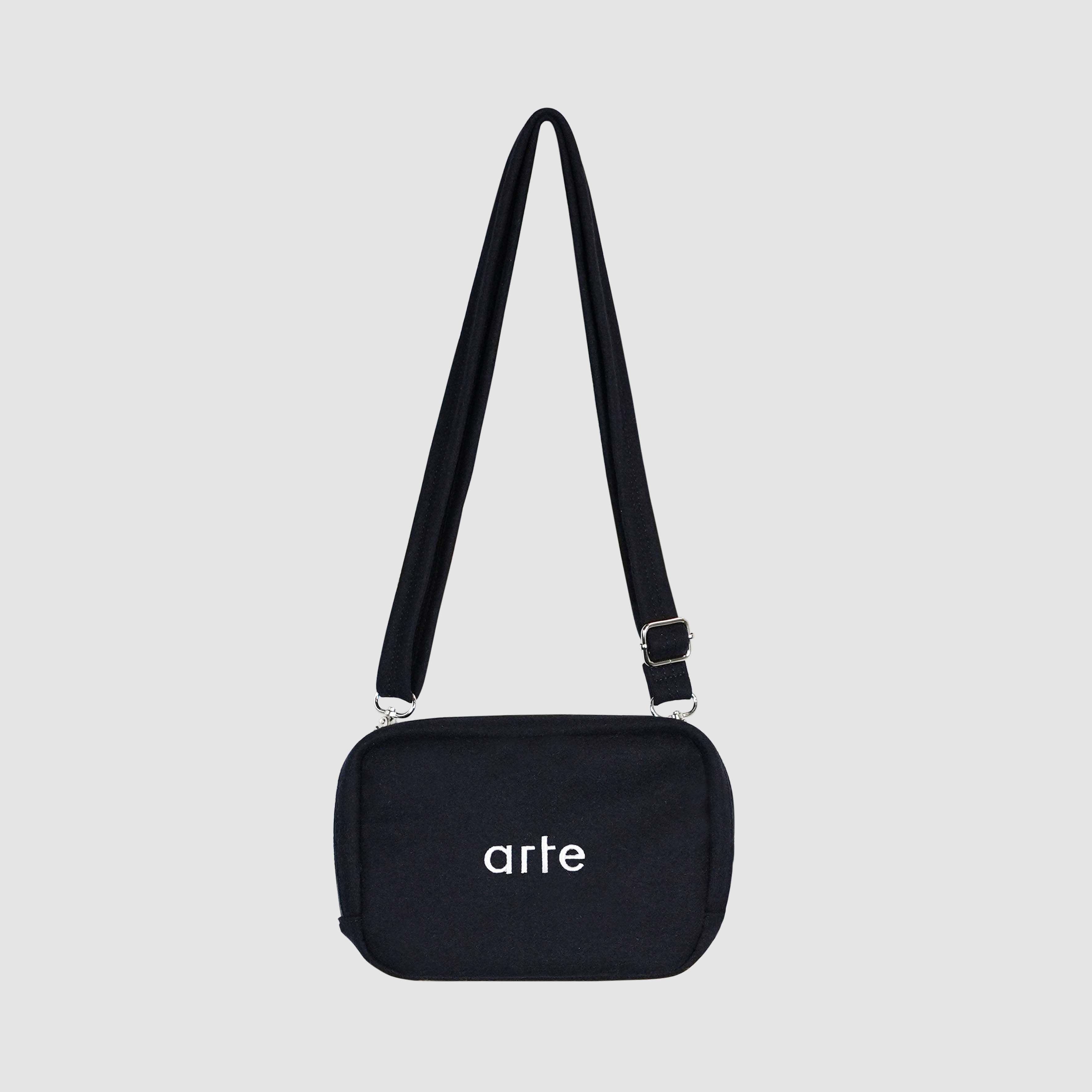 Sac Baka en laine - Noir