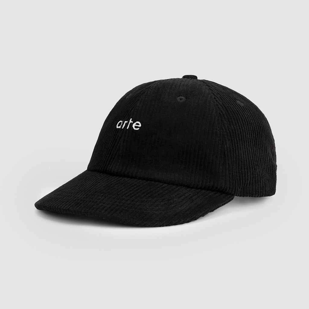Casquette Cedric en velours côtelé - Noir