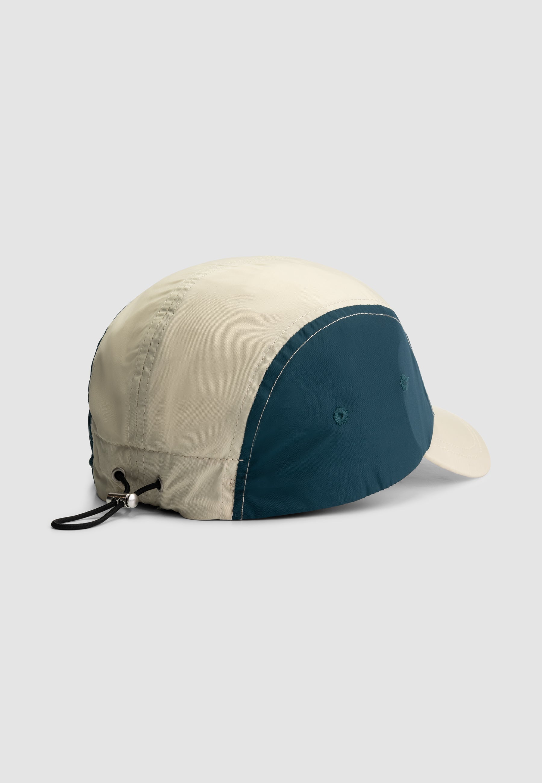 Casquette Cedric à 5 panneaux - Crème/Marine