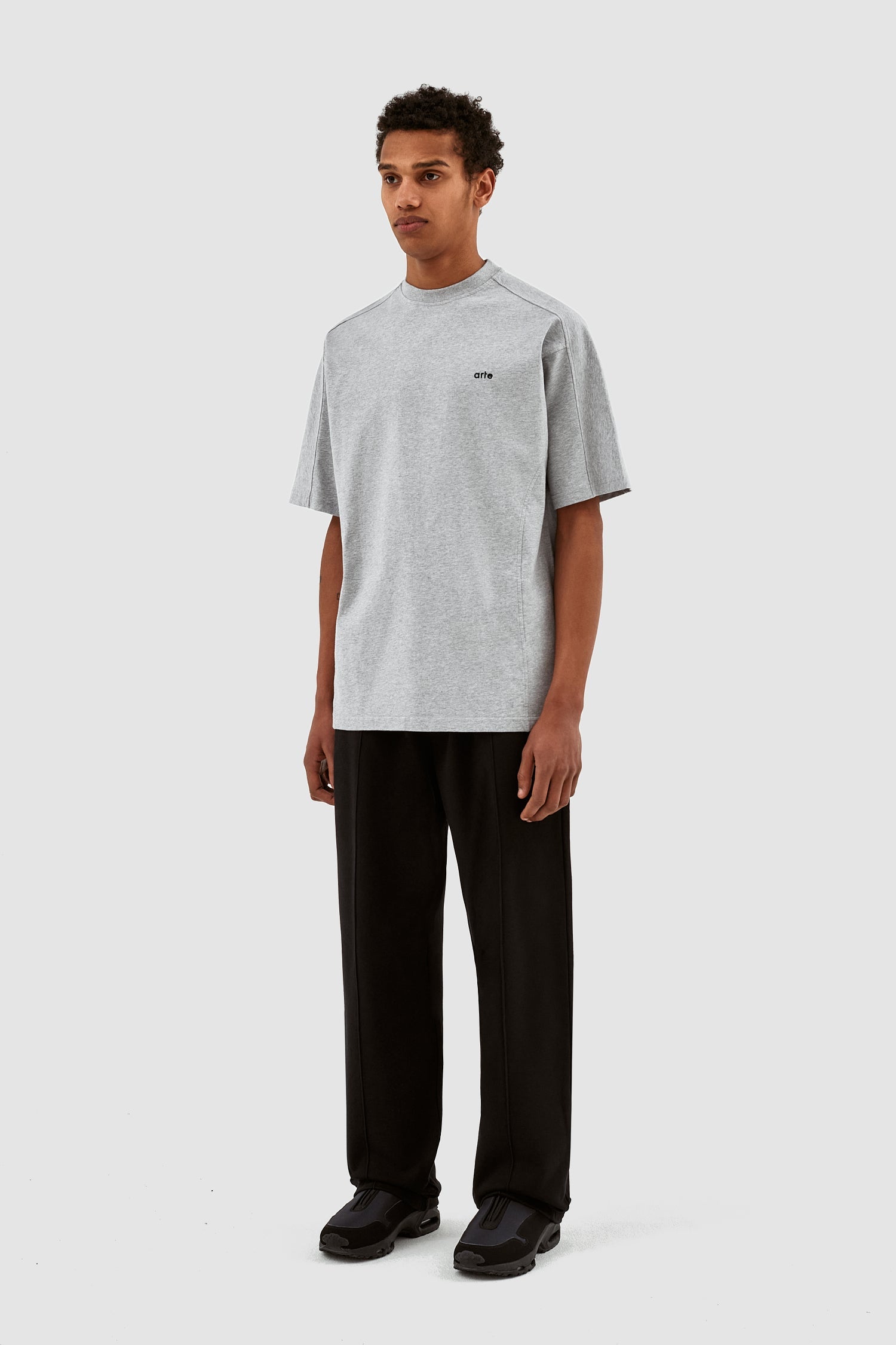T-shirt Theo S Cuts - Gris