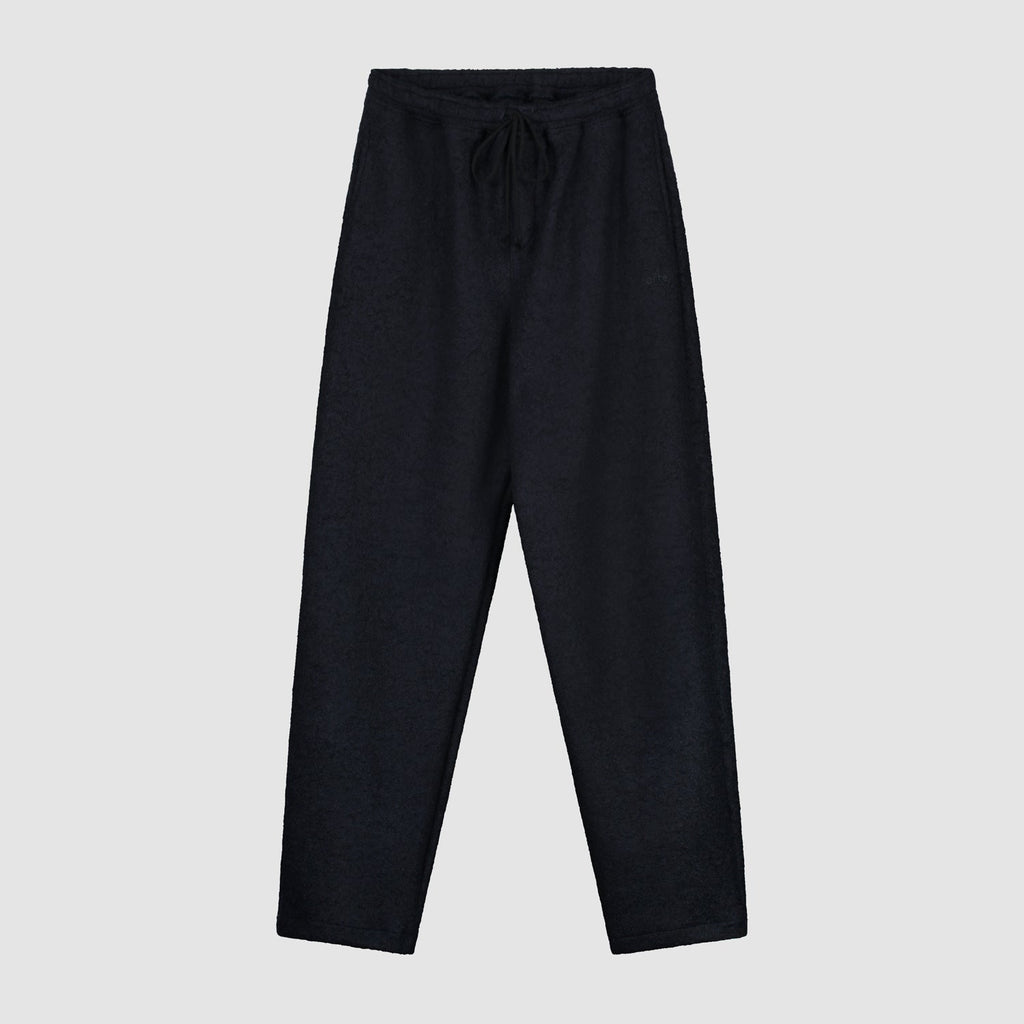 Pantalon en laine bouillie - Marine