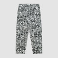 Pantalon Allover Flowers - Noir/Blanc