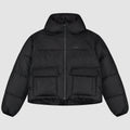 Veste bouffante courte - Noir