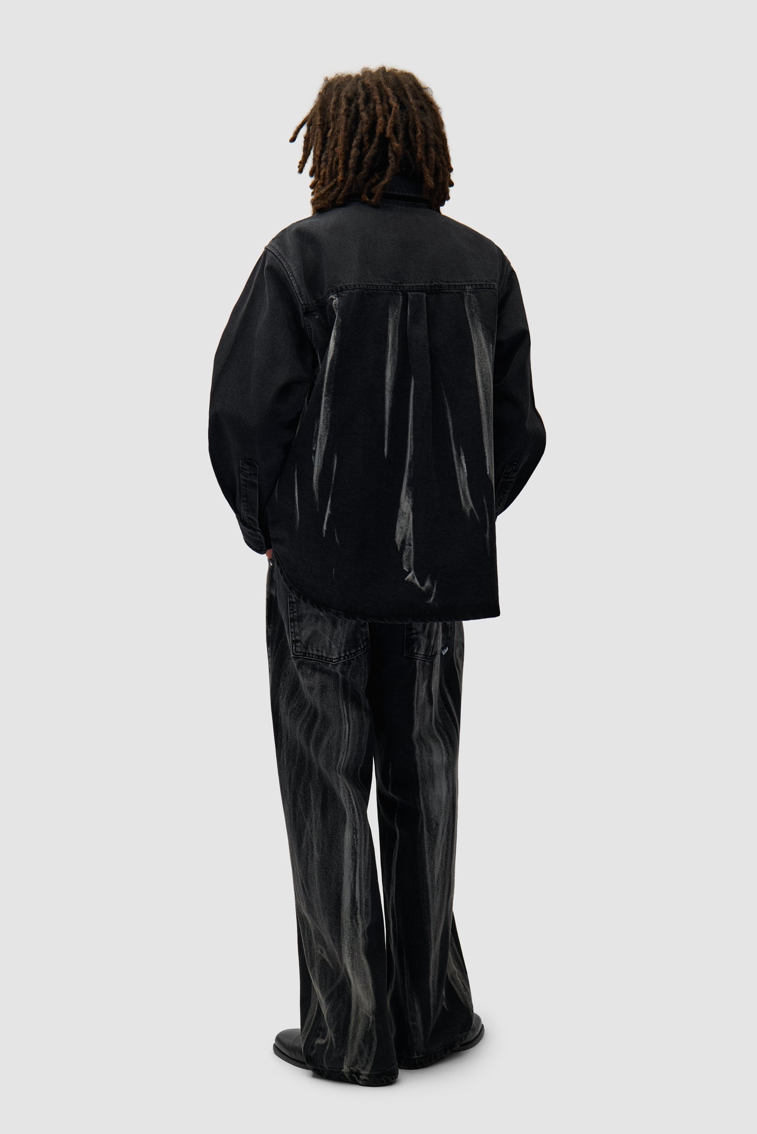 Chemise en denim - Denim noir