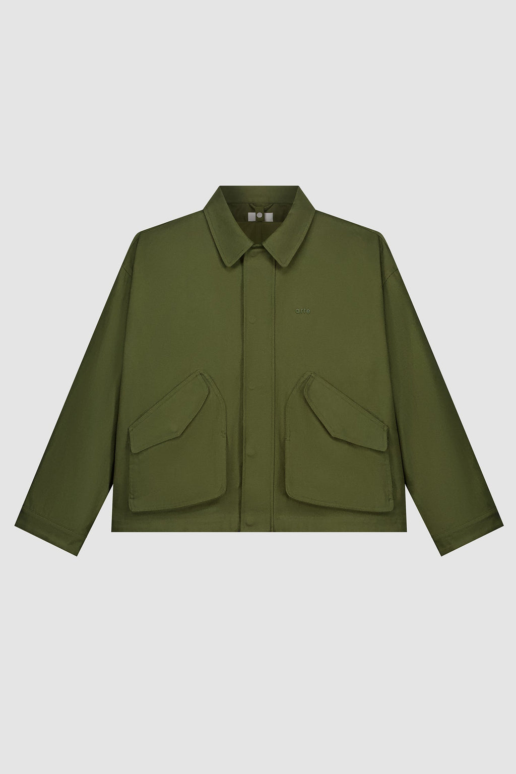 Veste à poches inclinées - Vert (défaut)