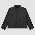 Veste à poches inclinées - Noir (défaut)