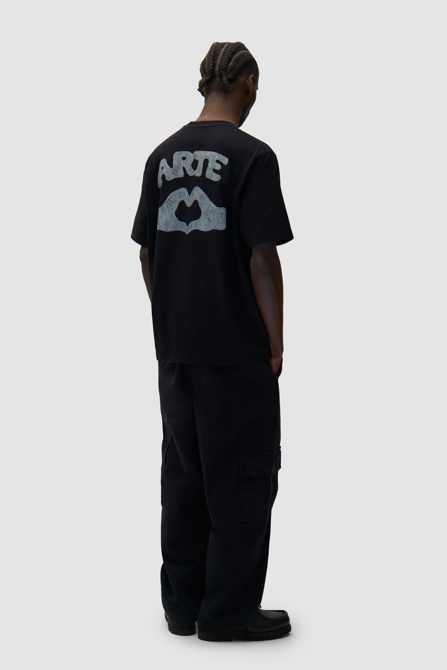 T-shirt Diels Scribble - Noir