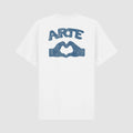 T-shirt Diels Scribble - Blanc