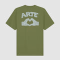 Diels Scribble T-shirt - Vert