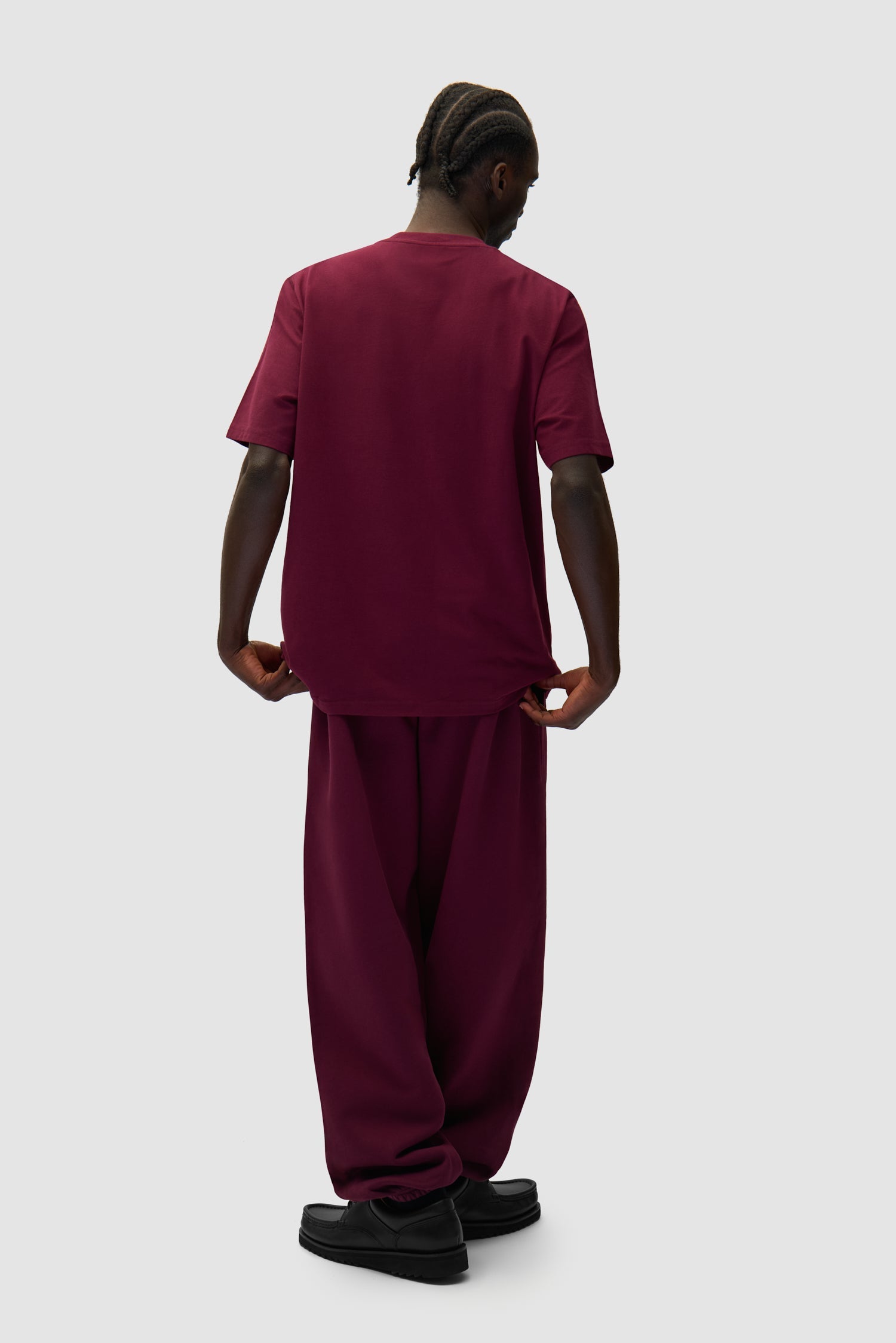 Arte Heart T-shirt - Bordeaux