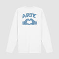 Diels Scribble Longsleeve - Blanc