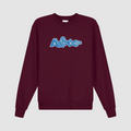 Arte Blocks Crewneck - Bordeaux