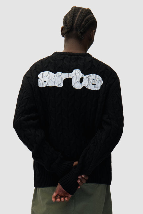 Arte - Pull en maille - Noir