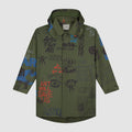 Art Saves Coat - Vert foncé