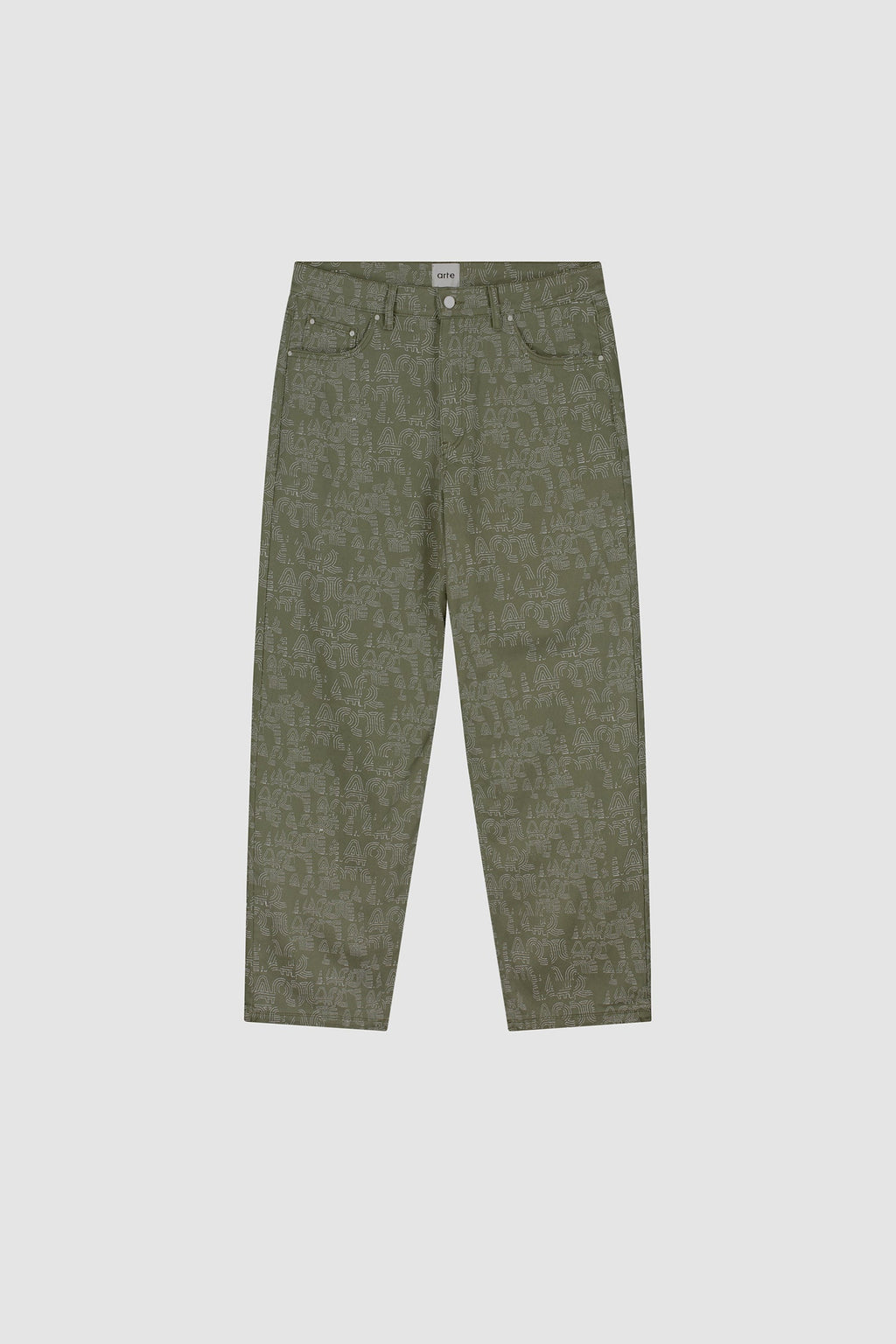 Pantalon Allover Arte - Vert