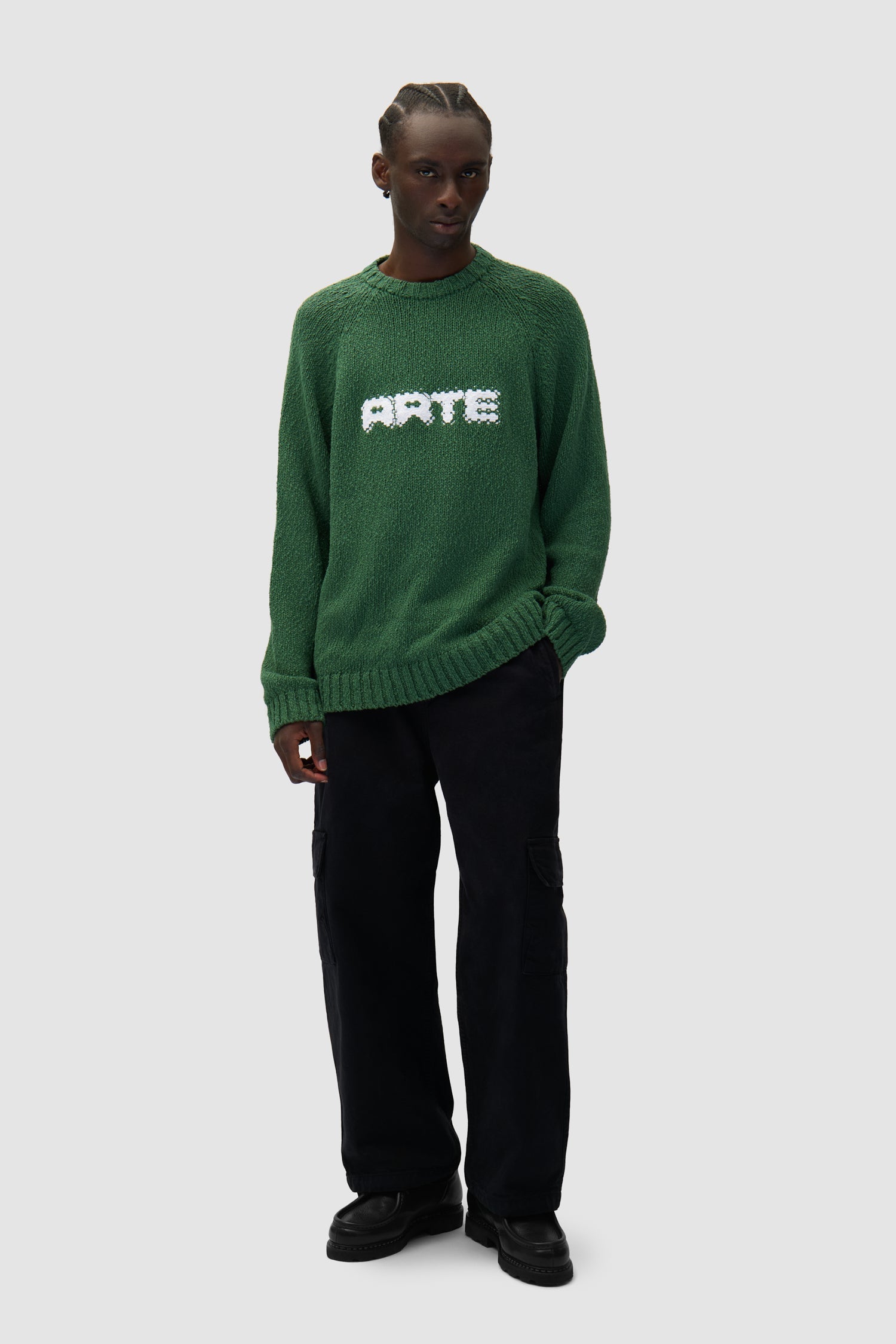 Tricot frontal Pixel - Vert